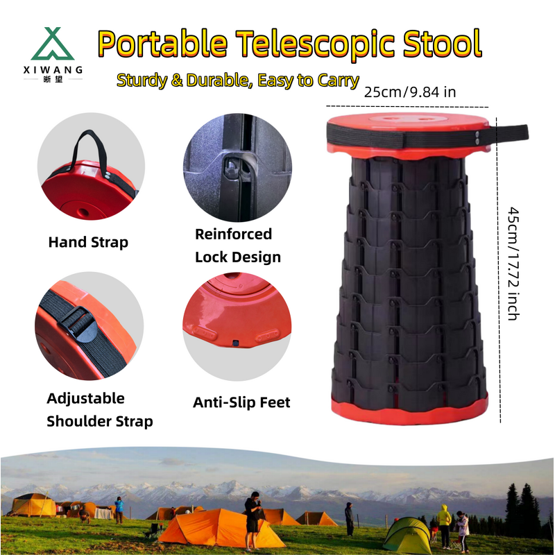 Camping Chair Factory - OEM 400LBS Weight Telescopic