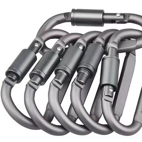 Carabiner Factory - OEM 8cm D Shape Screw Lock