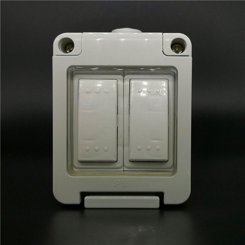 Electrical Switch Factory - OEM UK IP55 2 Gang