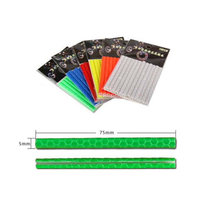 Bike Spoke Covers Factory - OEM Colorful Reflective