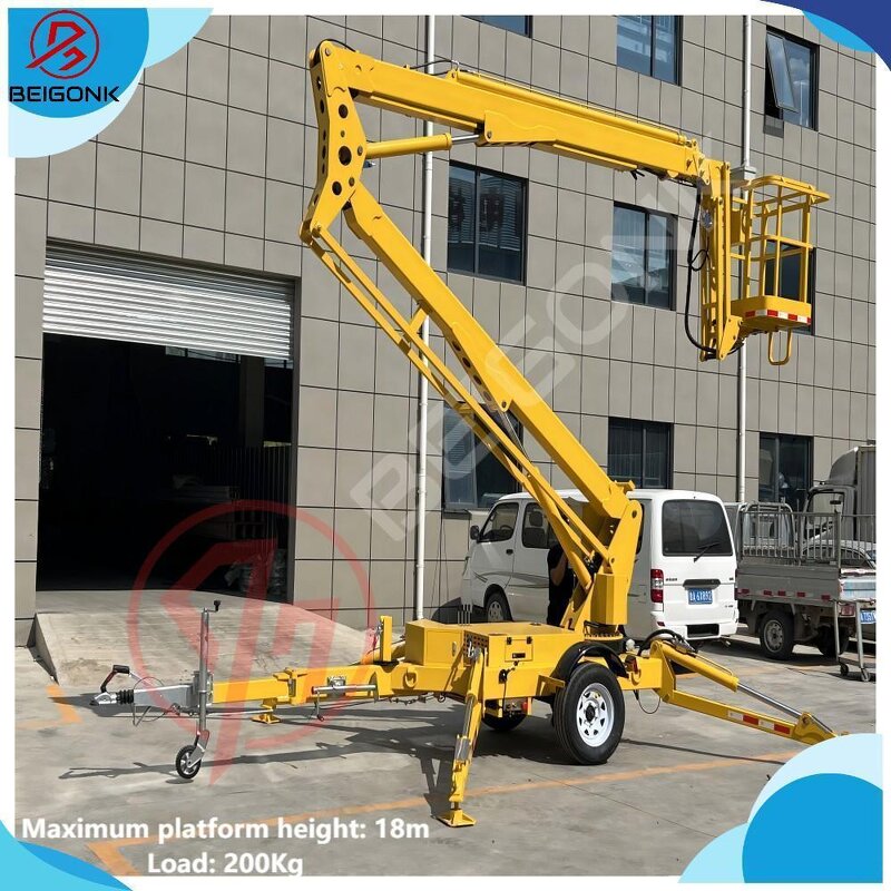 Boom Lift Factory - OEM Trailer Mounted 360 Swivel