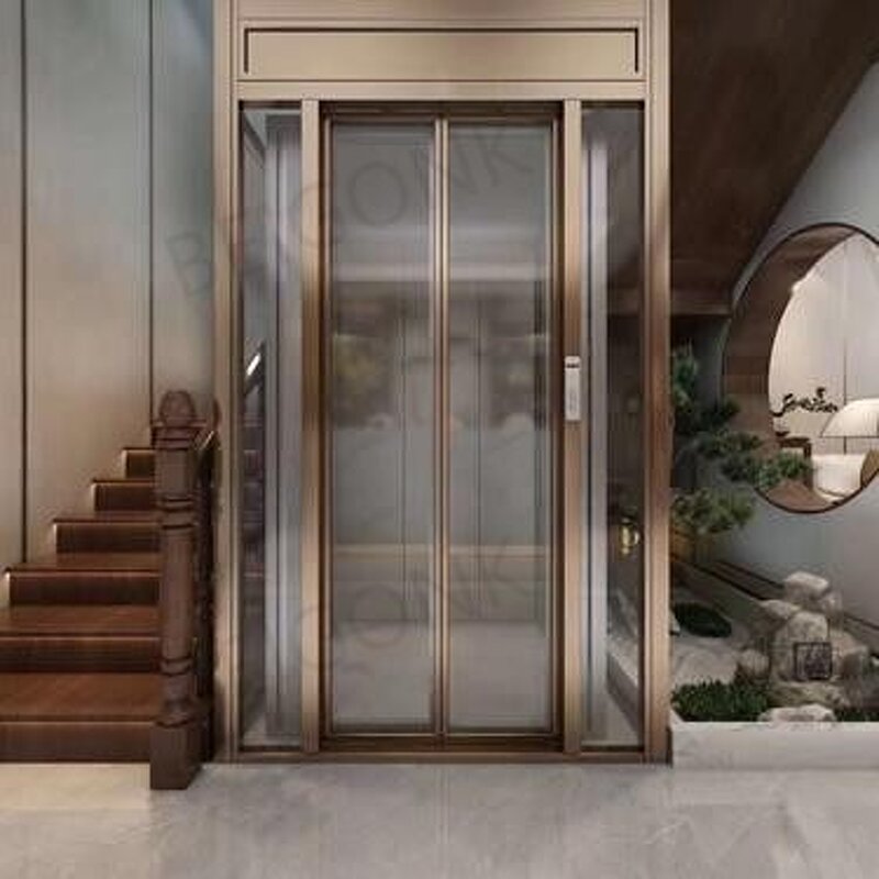 Home-Use Elevator Factory - OEM Gearless Cabin for Outdoor