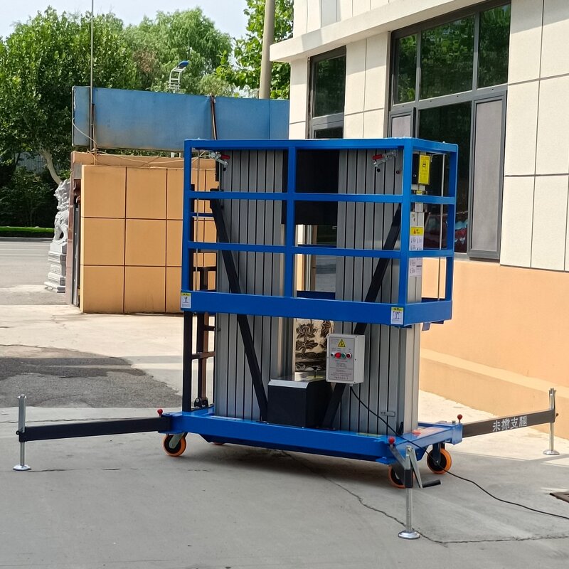 Single Mast Lift Factory - OEM 6m-12m Aluminum Vertical