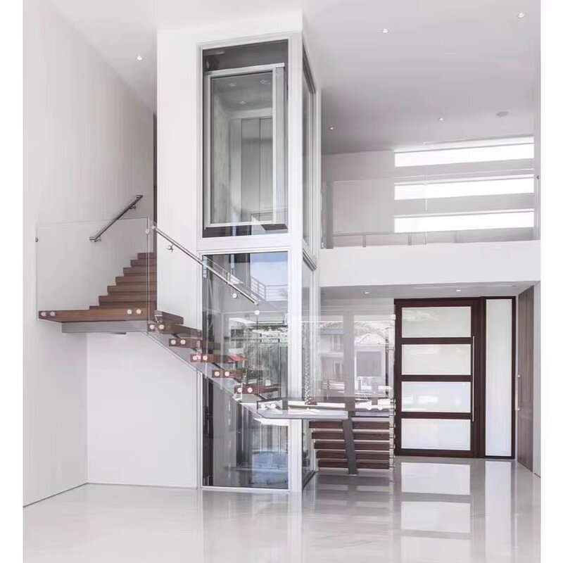 Home Elevator Factory - OEM Outdoor 3 Floor Glass