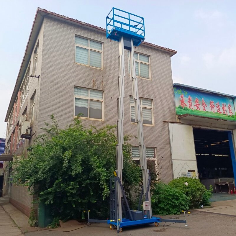 Three Mast Lift Factory - OEM 4M-12M Electric Aluminum