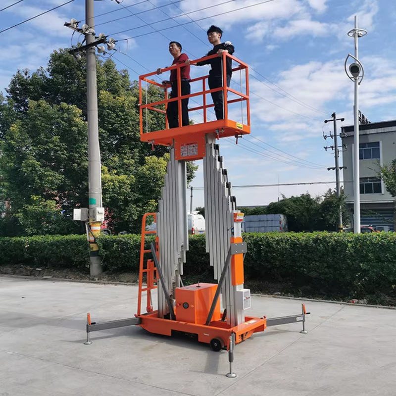 Single Mast Lift Factory - OEM 6m-12m Aluminum Vertical