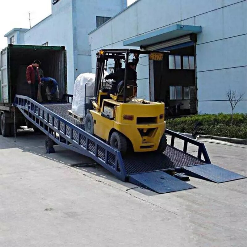 Yard Ramp Factory - OEM Mobile Forklift Loading Ramp