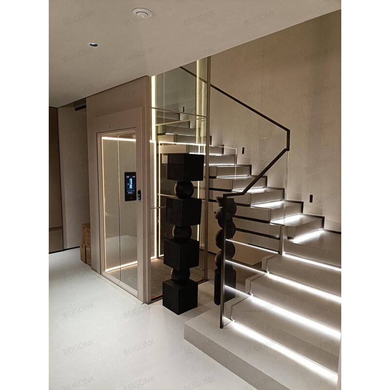 Capsule Elevator Factory - OEM Square Home-Use Residential