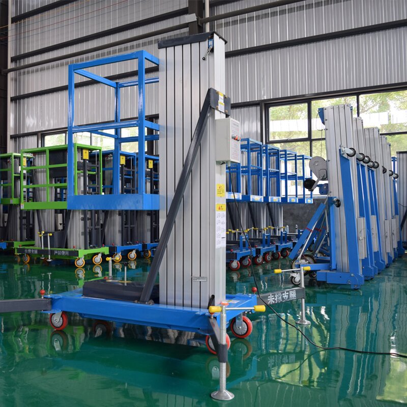Single Mast Lift Factory - OEM Portable Aluminum Alloy