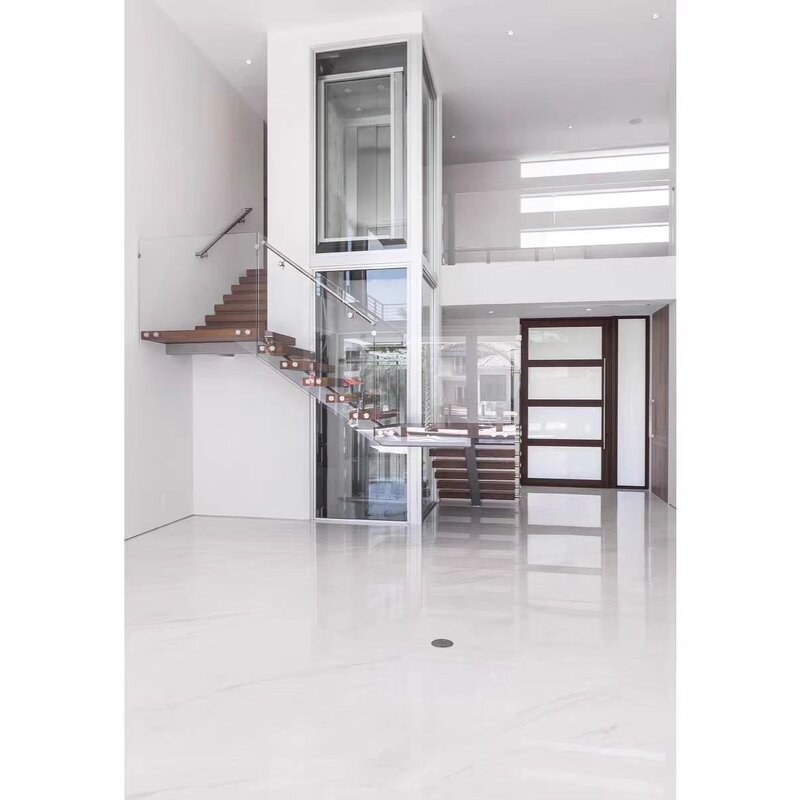 Home Elevator Factory - OEM Sleek Glass Cabin Residential