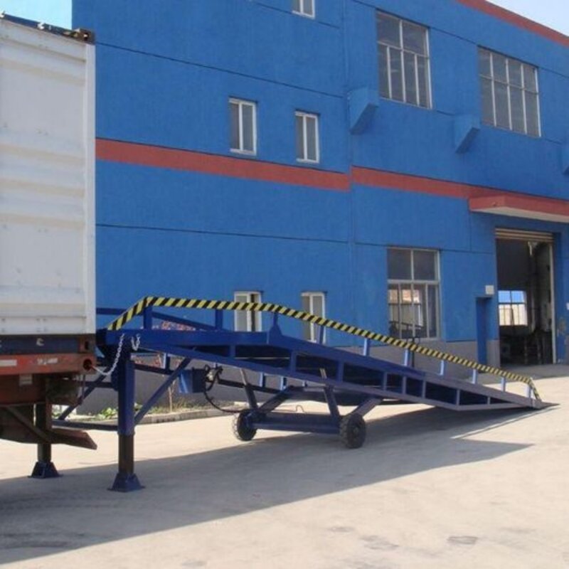 Yard Ramp Factory - OEM Mobile Forklift Loading Ramp