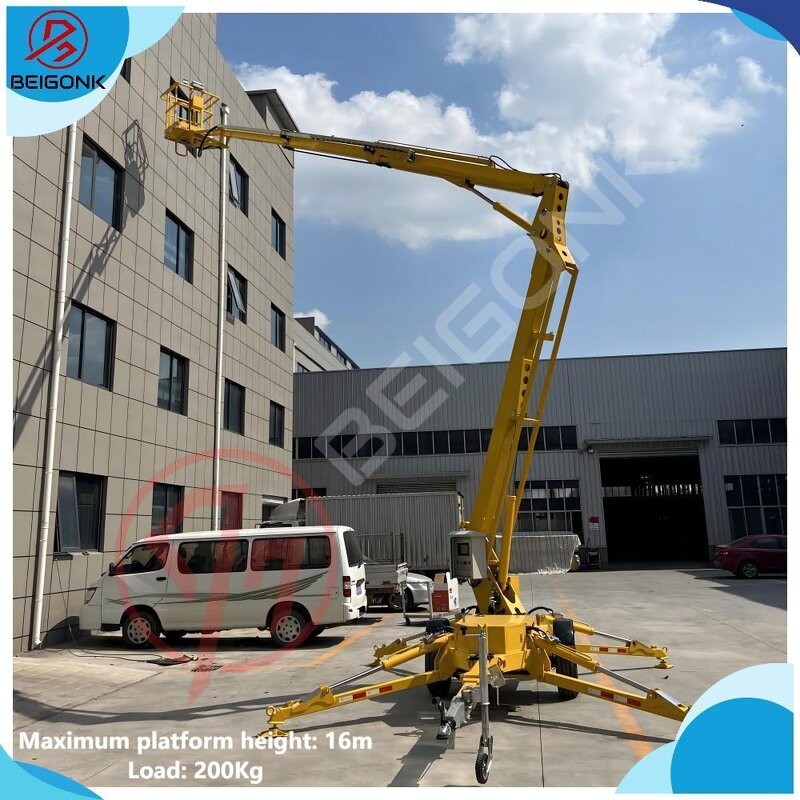 Articulated Boom Lift Factory - OEM 10m-24m Towable