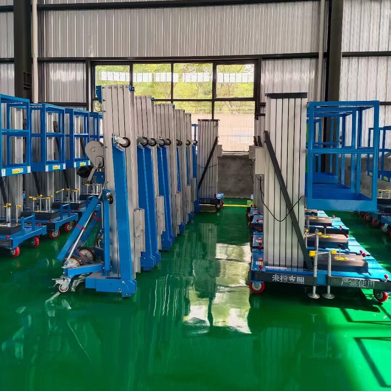 Single Mast Lift Factory - OEM Portable Aluminum Electric