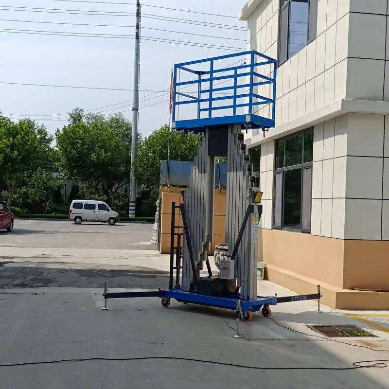 Three Mast Lift Factory - OEM 4M-12M Electric Aluminum