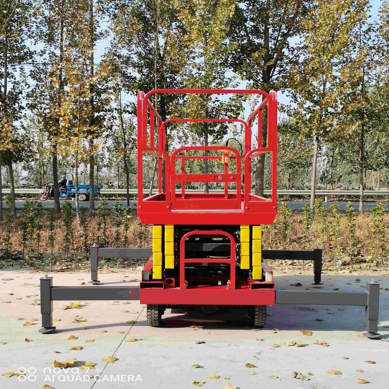 Off-road Scissor Lift Factory - OEM 6m-14m Full Electric