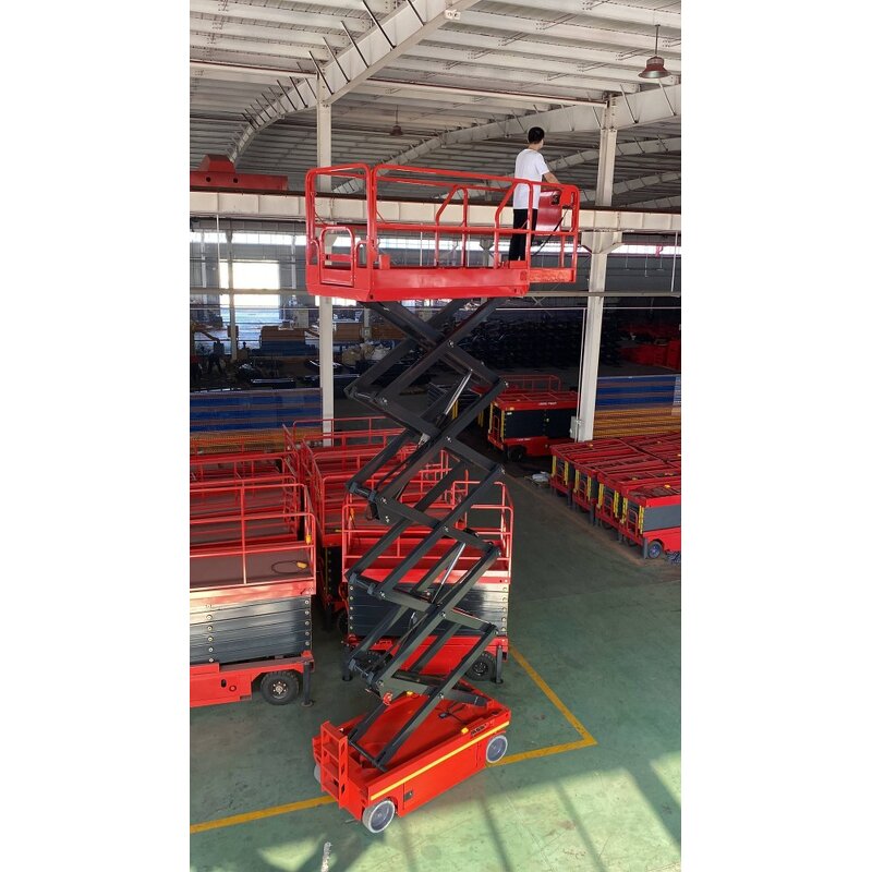 Rough Terrain Scissor Lift Factory - OEM Outdoor 300kg