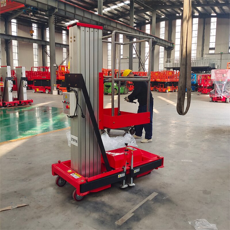 Single Mast Lift Factory - OEM Portable Aluminum Electric