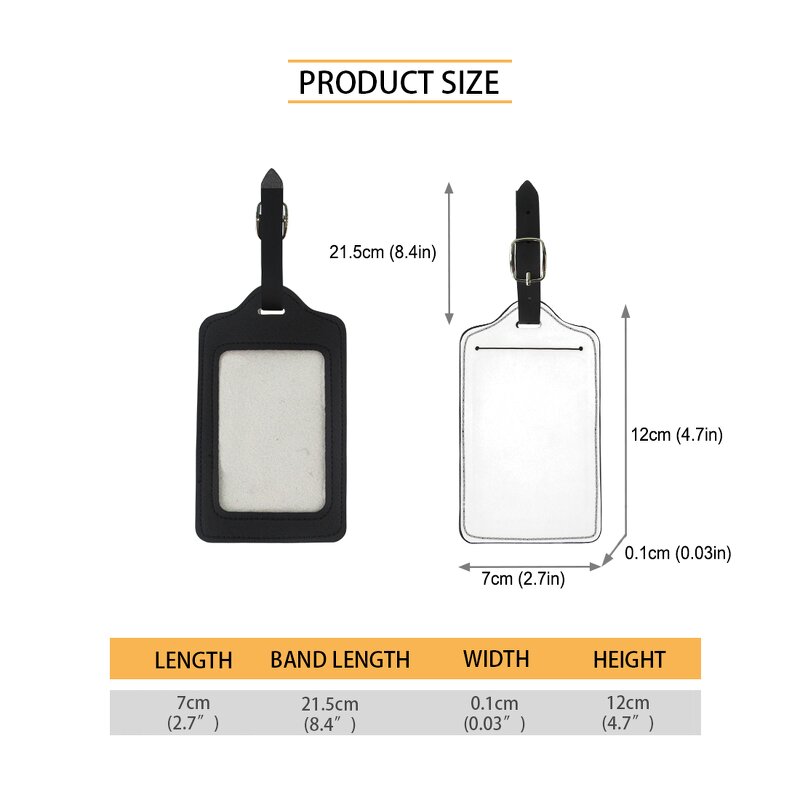 Luggage Tag Factory - OEM Polynesian Tribal Double-sided