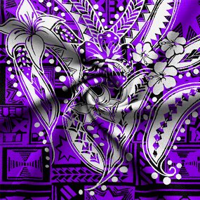 Polyester Fabric Factory - OEM 2024 Retro Style Polynesian