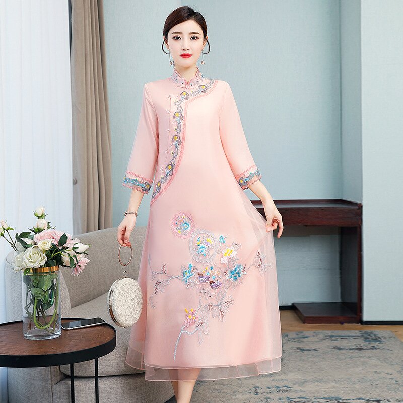 Cheongsam Factory - OEM Summer Retro Chinese Style