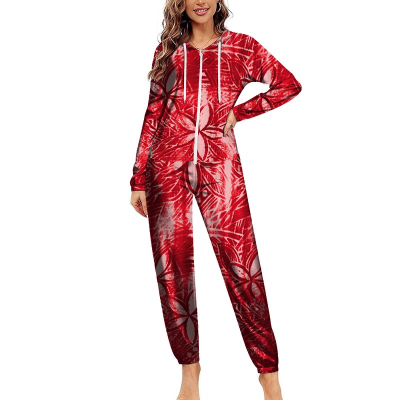Pajama Set Factory - OEM One-piece Zipper Hood