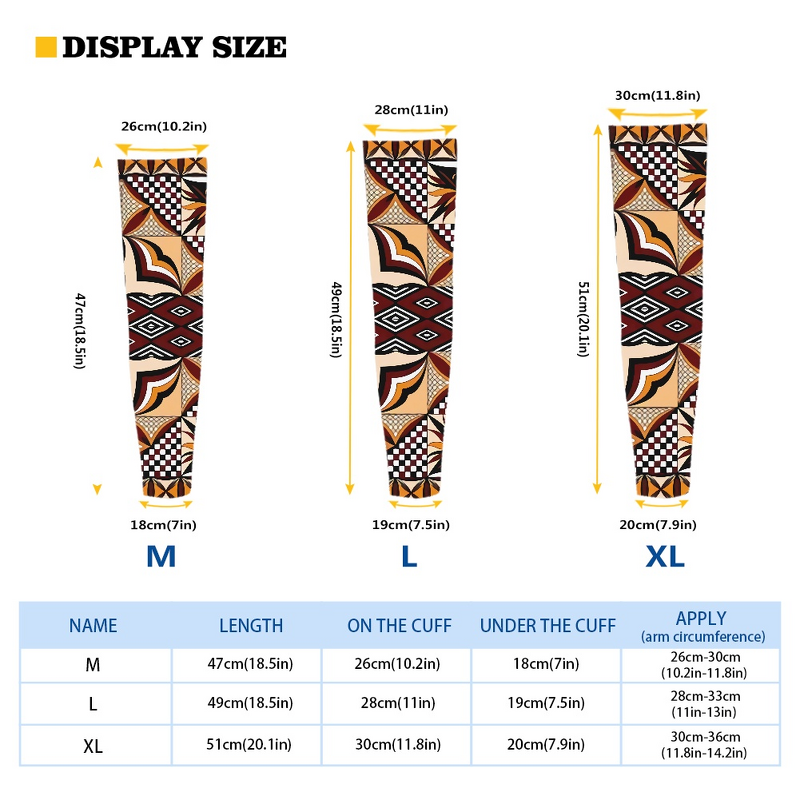 Arm Sleeve Factory - OEM 1 MOQ Polynesian Tribal