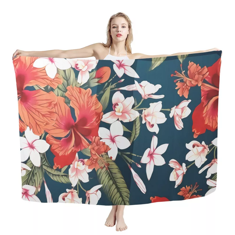 Beach Towel Factory - OEM 3D Print Polynesian Clover