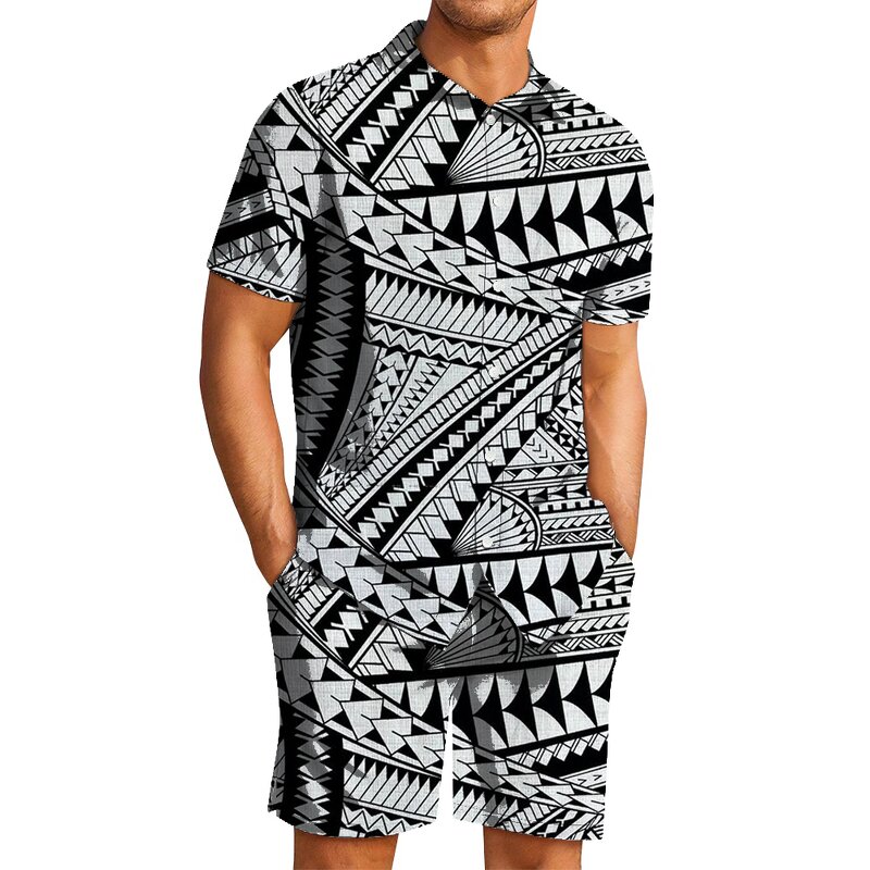 Men's Pajama Set Factory - OEM Drop Shipping Polynesian