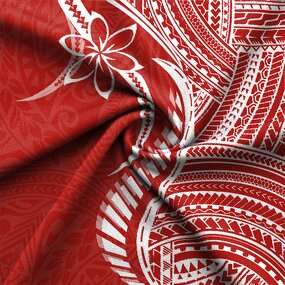 Polyester Fabric Factory - OEM Hot Sales Polynesian