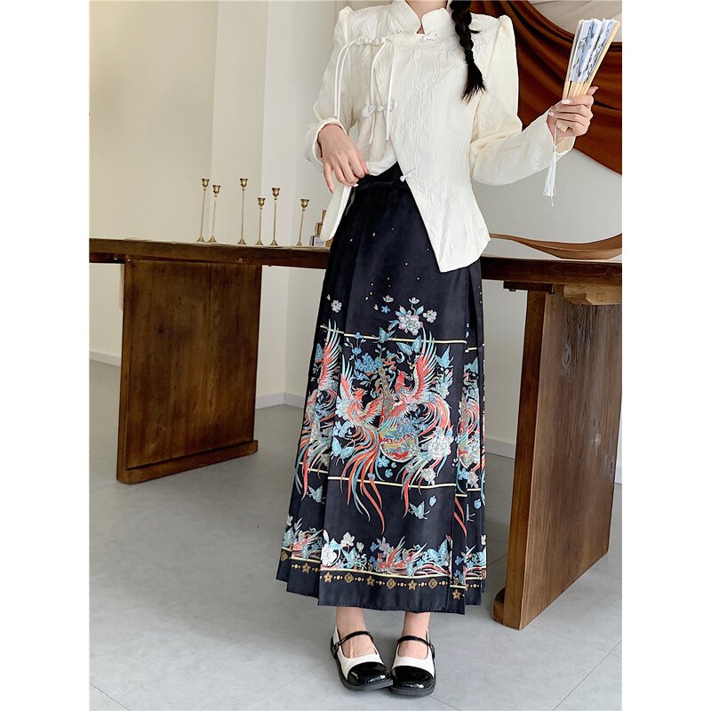 Horse Skirt Factory - OEM New Chinese Style Retro