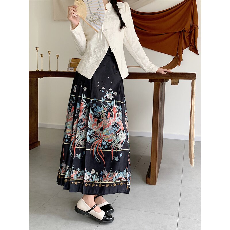 Horse Skirt Factory - OEM New Chinese Style Retro