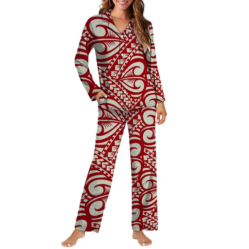 Pajamas Factory - OEM Drop Shipping Polynesian Button