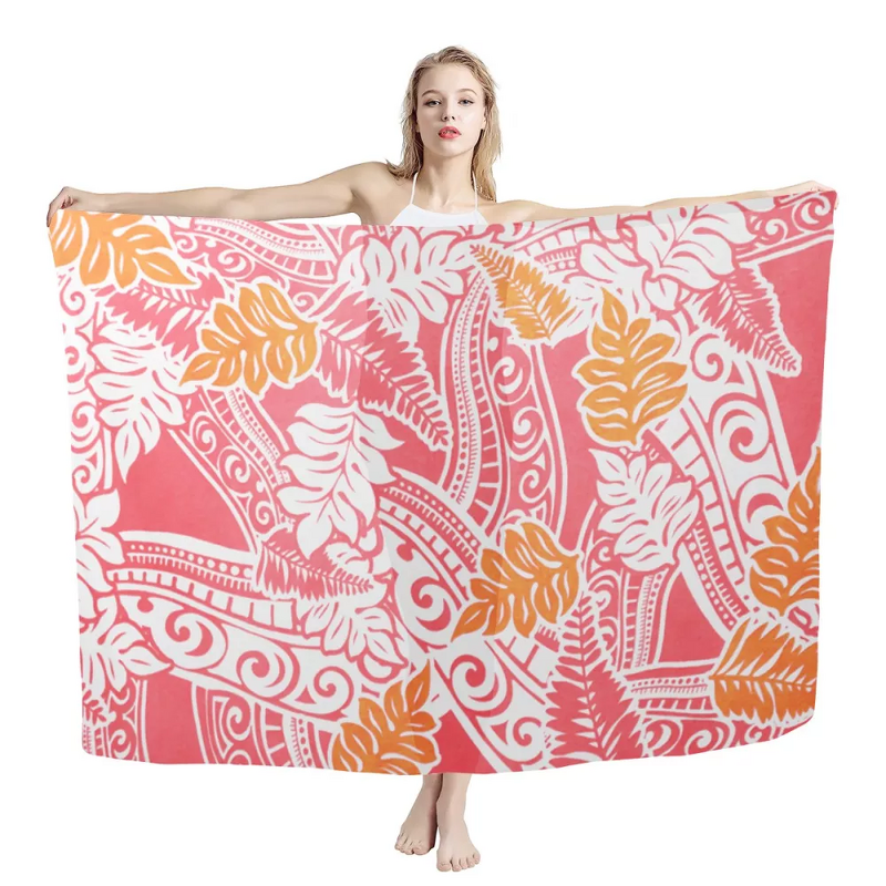 Beach Towel Factory - OEM 3D Print Polynesian Clover