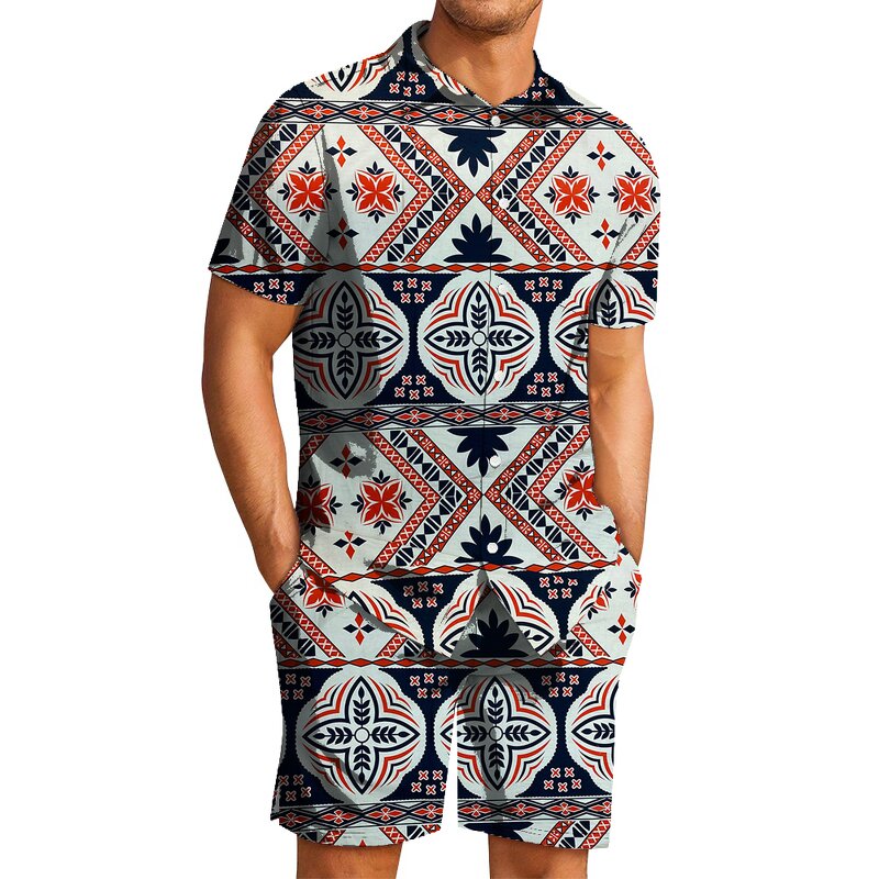 Men's Pajama Set Factory - OEM Drop Shipping Polynesian