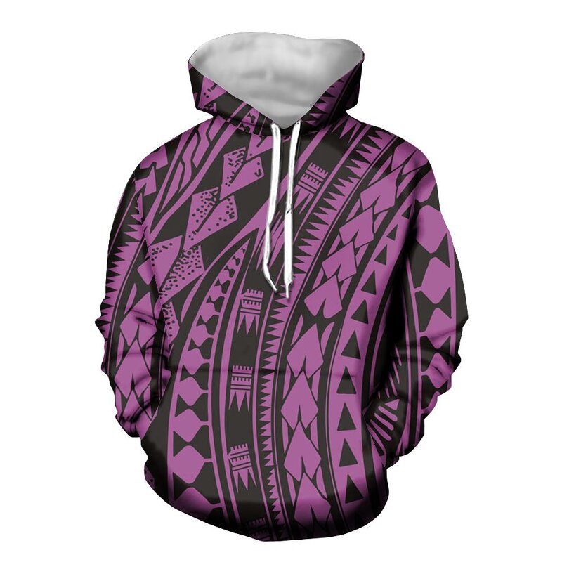 Pullover Hoodie Factory - OEM Polynesian Samoa Tribal