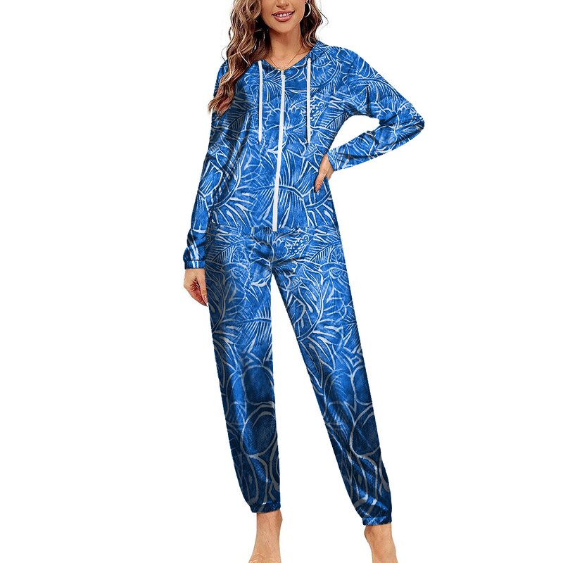 Pajama Set Factory - OEM One-piece Zipper Hood