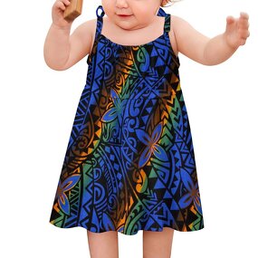 Girls' Dress Factory - OEM Hawaiian Tropical Style Hot