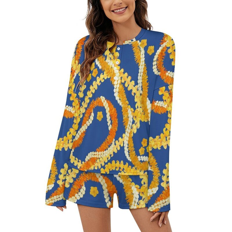 Pajamas Factory - OEM 2025 Polynesian Tribal V-neck