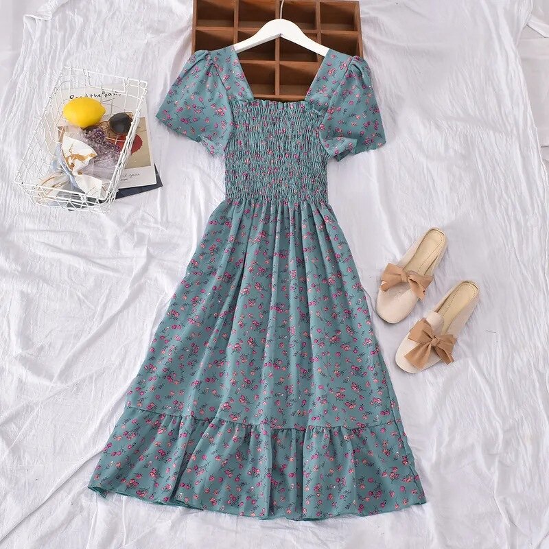 Women's Dress Factory - OEM In Stock Summer Vintage