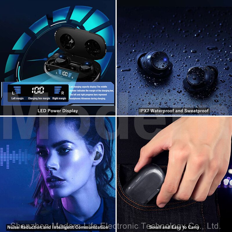 Mini TWS Earphones Factory - OEM T9 High Quality