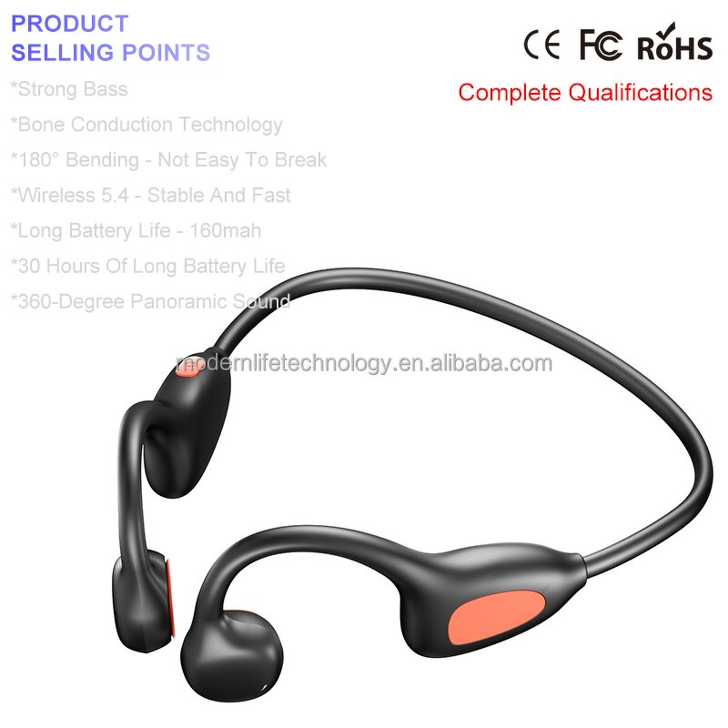 Bone Conduction Headphones Factory - OEM YYK-WS17 Wireless