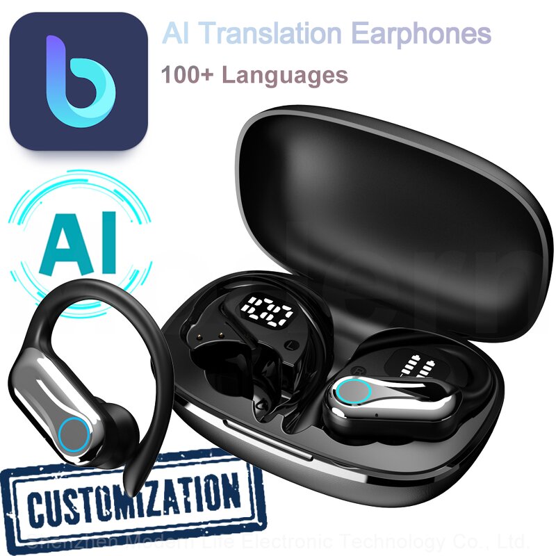 AI Earbuds Factory - OEM YYK-Q15 Leather Simultaneous