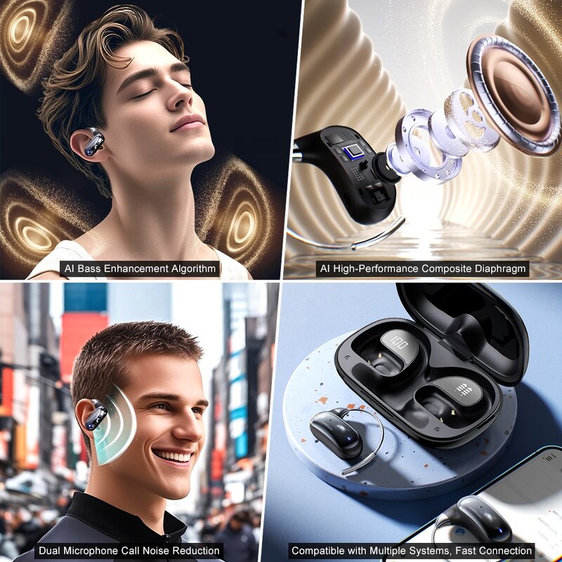 Sports Earphones Factory - OEM YYK-Q65 Powerful Bass