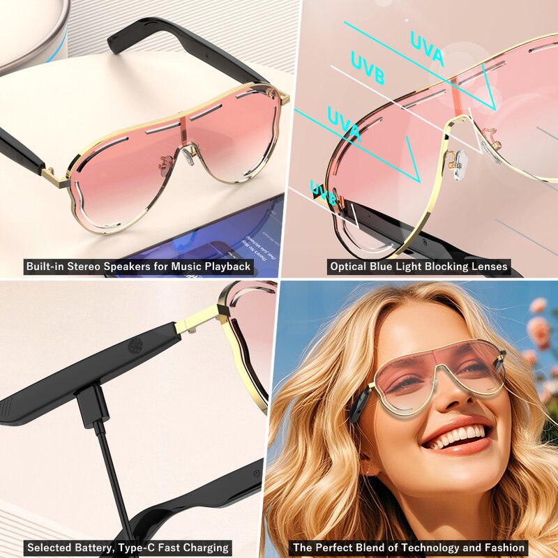 AI Translation Glasses Factory - OEM SG-26 Pro Fashion