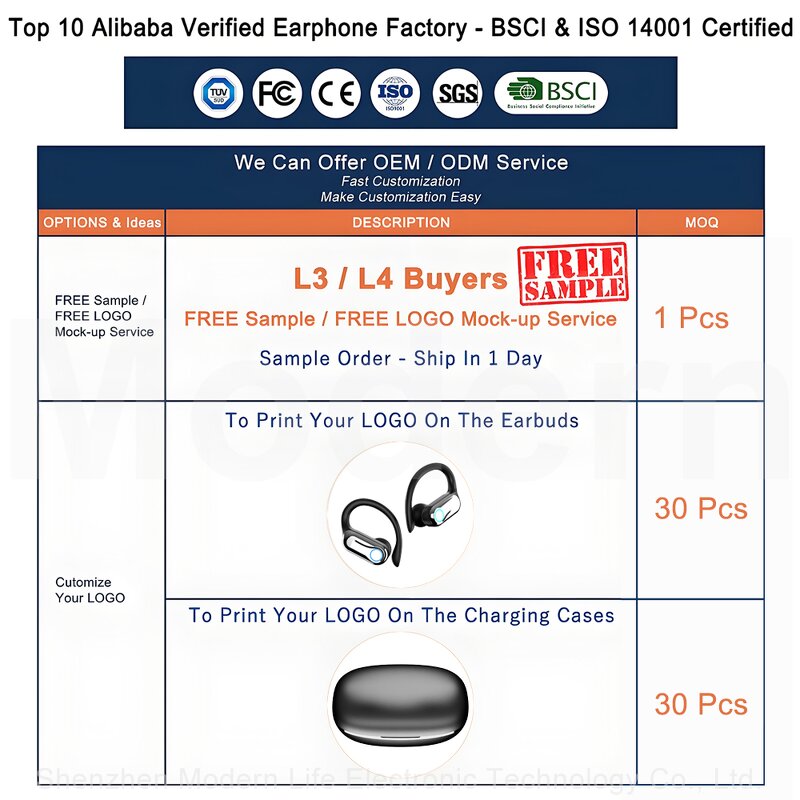 AI Earbuds Factory - OEM YYK-Q15 Leather Simultaneous