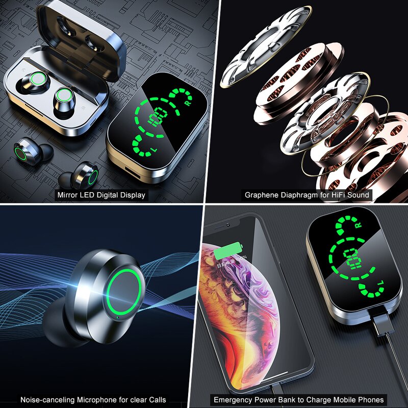 Power Bank Earphones Factory - OEM YD03 Trending