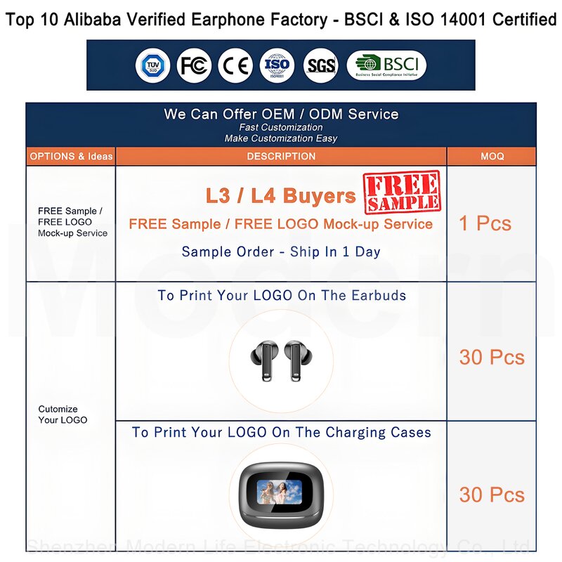 LED Touch Screen Earphones Factory - OEM YXG-24