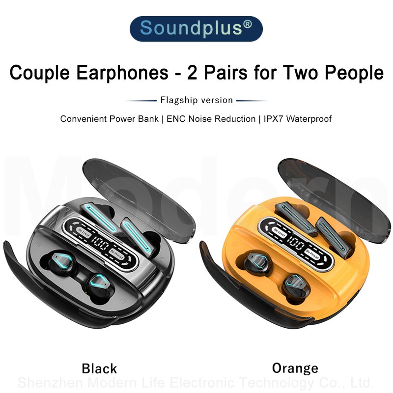 Couple Earphones Factory - OEM M56 TWS ENC Noise
