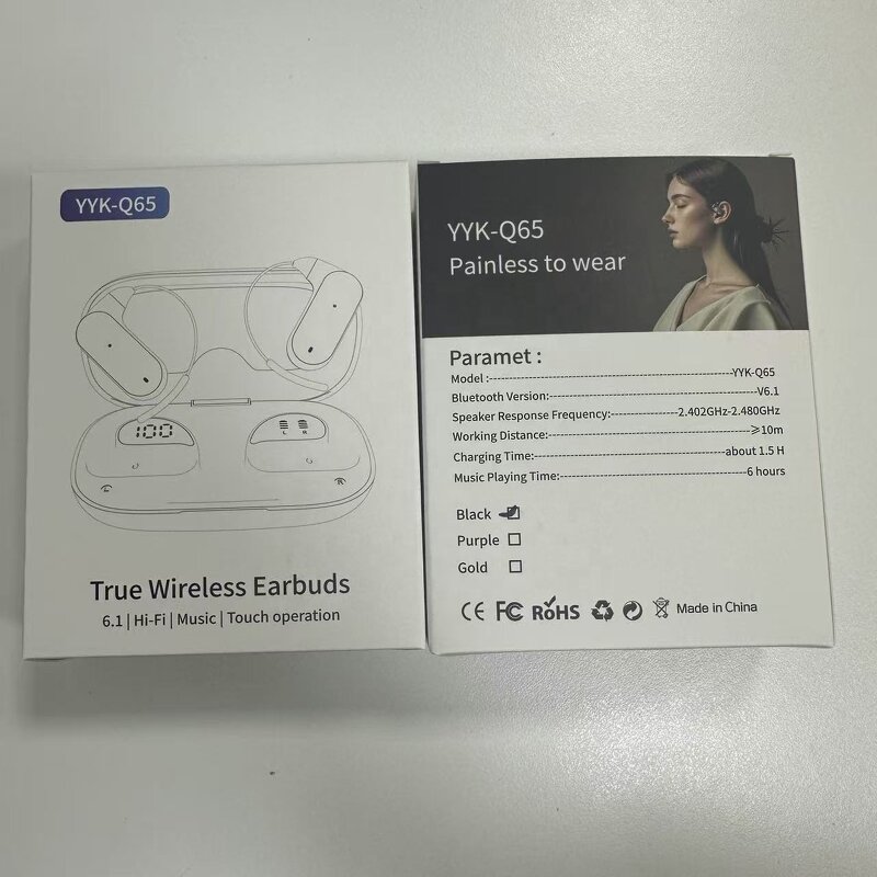 Sports Earphones Factory - OEM YYK-Q65 Powerful Bass