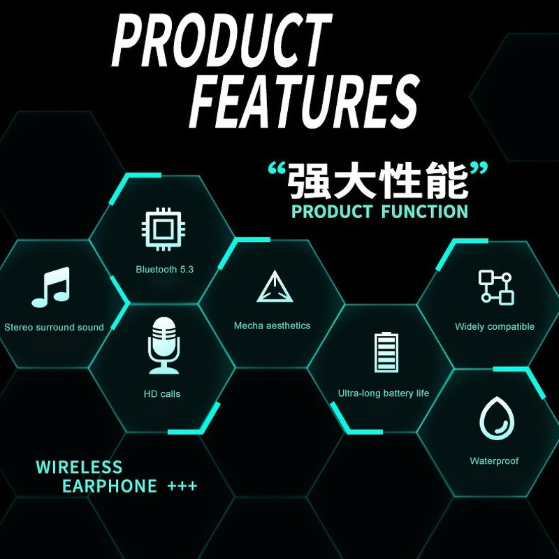 Mecha Earphones Factory - OEM K-79 Gaming Low